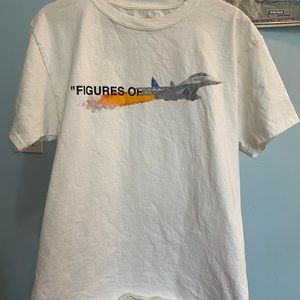 Virgil Abloh x MCA Figures Of Speech T Shirt Mens Large White Graphic Champion